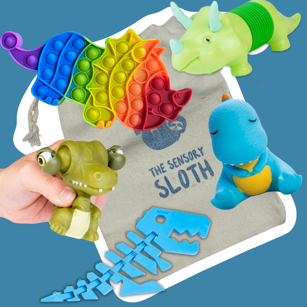 Fidget Toy Kit Dinosaur Fidget Toy Pack Australia Sensory Kit The