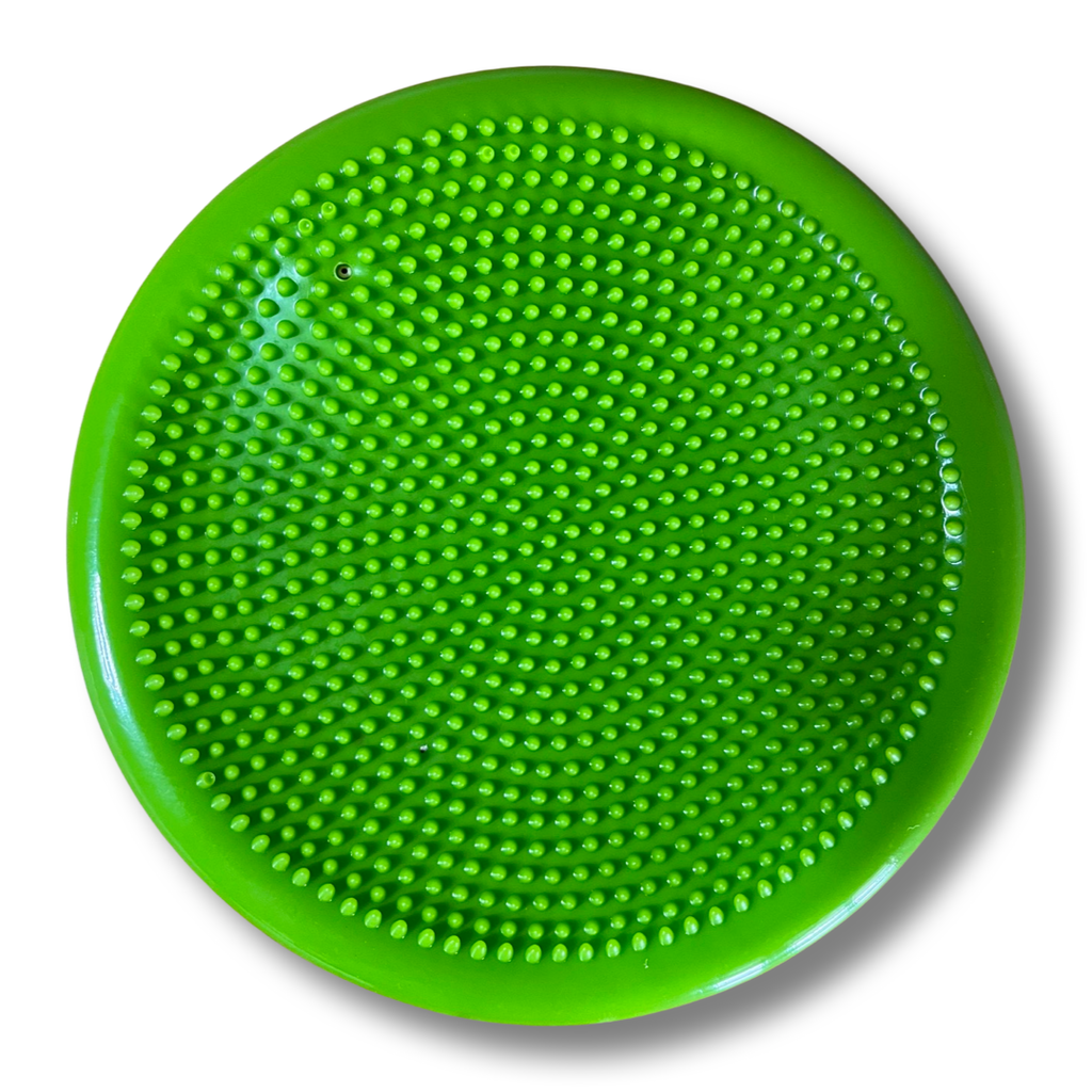 Sensory Sensations Green Tactile Wriggle Wobble Cushion with Free Hand Pump Tactile Wobble Cushion | Wriggle Cushion | Sensory Toy Shop Australia 