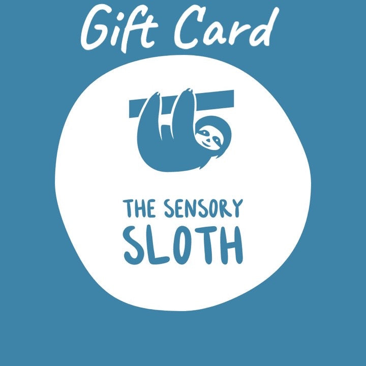 The Sensory Sloth Gift Cards The Sensory Sloth Gift Card