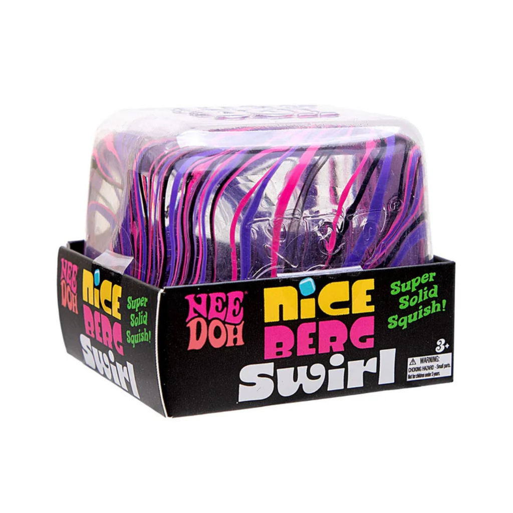 NeeDoh Nice Berg Swirl - Super Squishy Sensory Fidget Cube – The ...