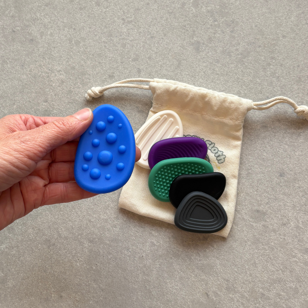 Adhd Sloth Sensory Silicone Worry Stones | Fidgets for ADHD | Emotional Regulation ...