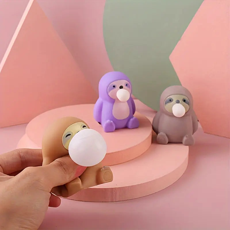 Blow Bubble Fidget Sloth Toy | Fidget Toy Shop Australia | Fidget Toys ...