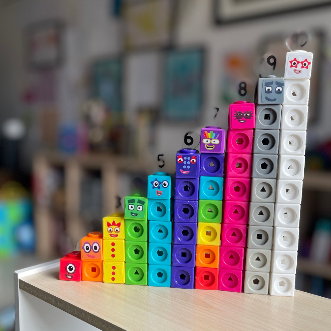 Numberblocks MathLink Cubes 1 10 Educational Maths Toys STEM Game Numberblocks MathLink Cubes 1 10 Educational Maths Toys STEM Game