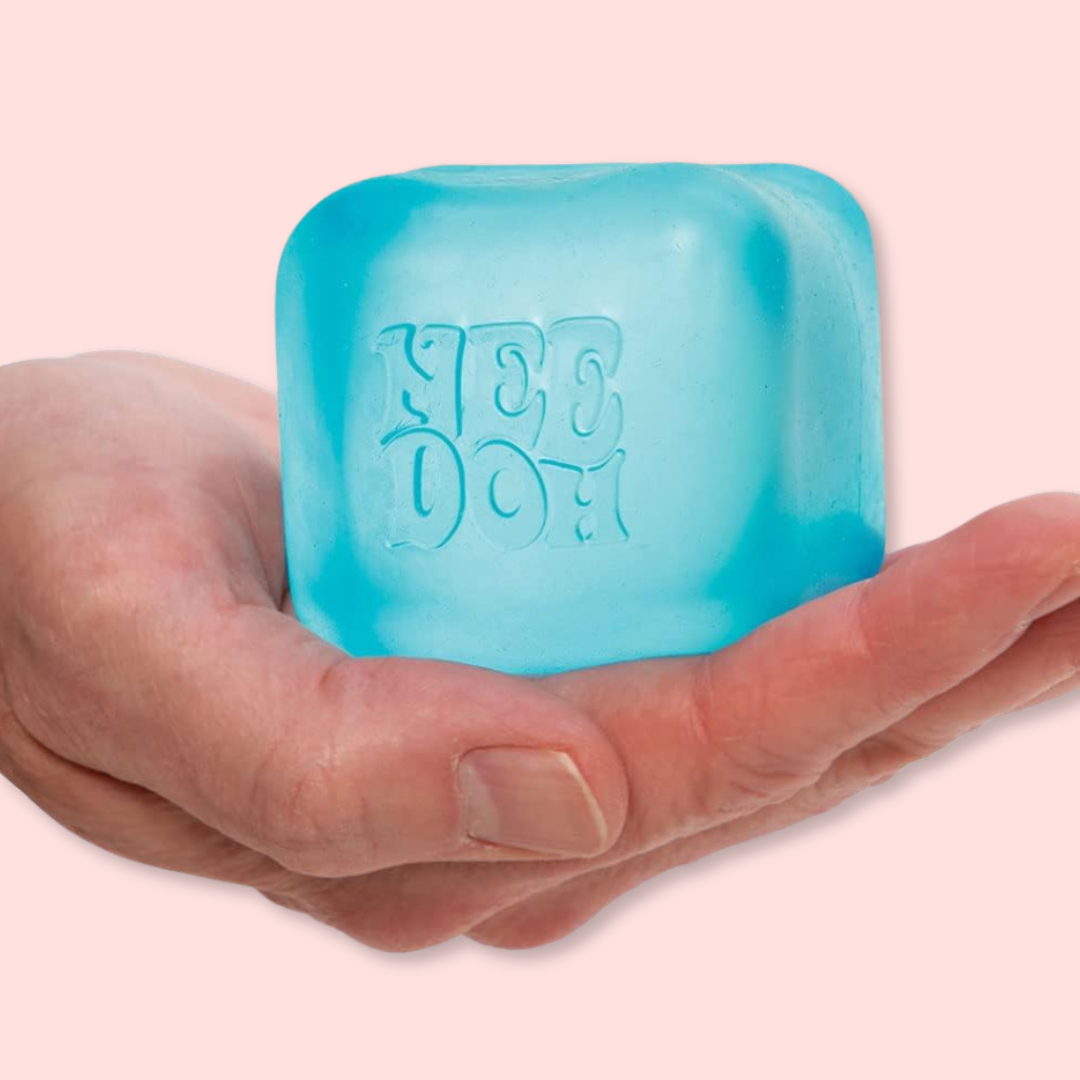 NeeDoh NICE Cube | Sensory Jelly Fidget Toy |Super Squeeze Stress Ball ...