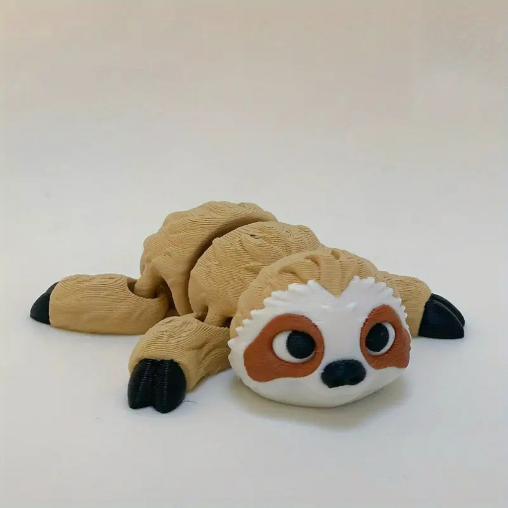 Adhd Sloth 3D Printed Articulated Sloth Fidget Toy | ADHD Autism Tools – The ...
