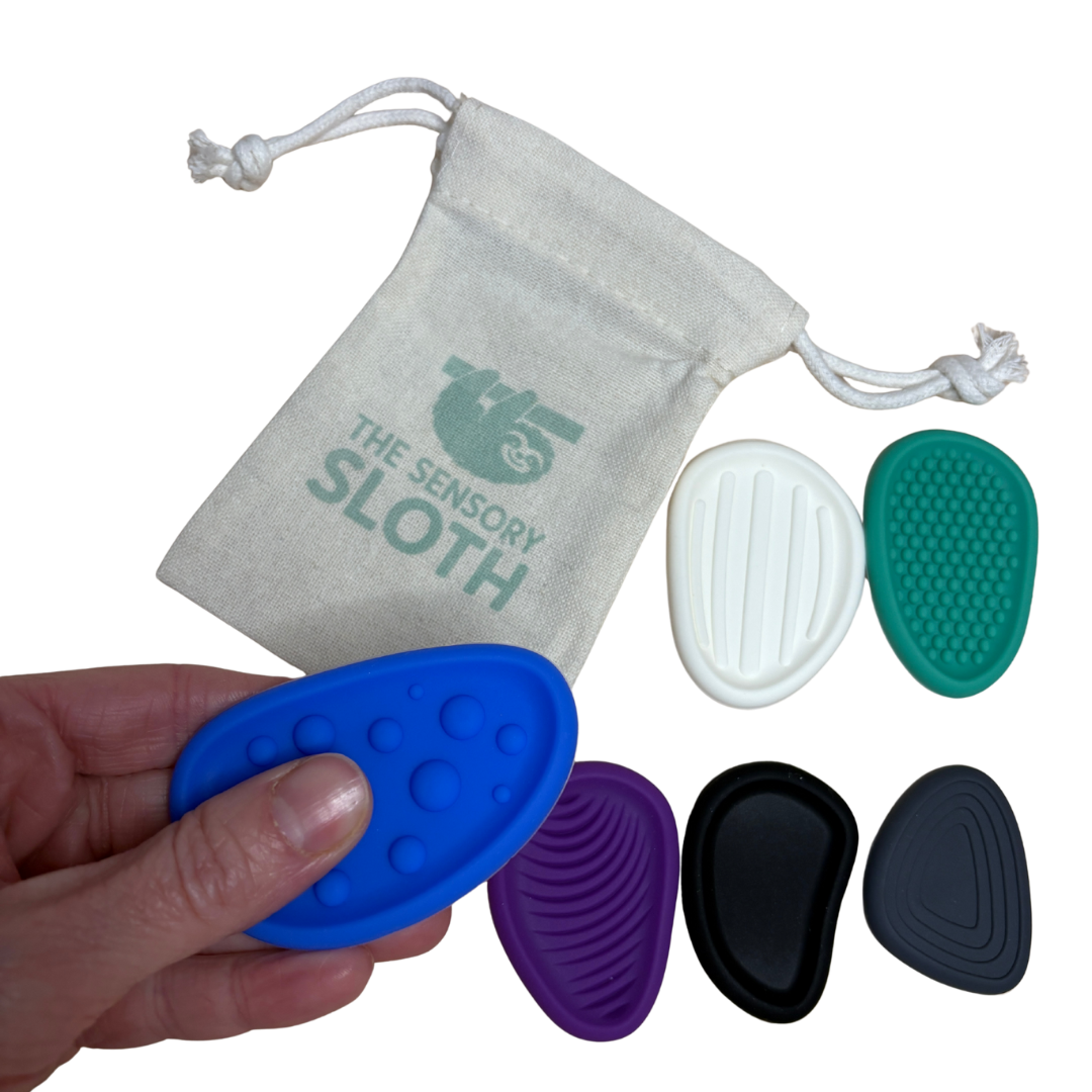 Adhd Sloth Sensory Silicone Worry Stones | Fidgets for ADHD | Emotional Regulation ...