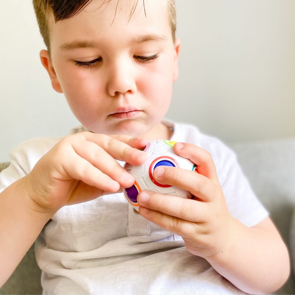 Rainbow Magic Ball Fidget Toy | Fidget Toy Shop Australia | Fidget Ball ...