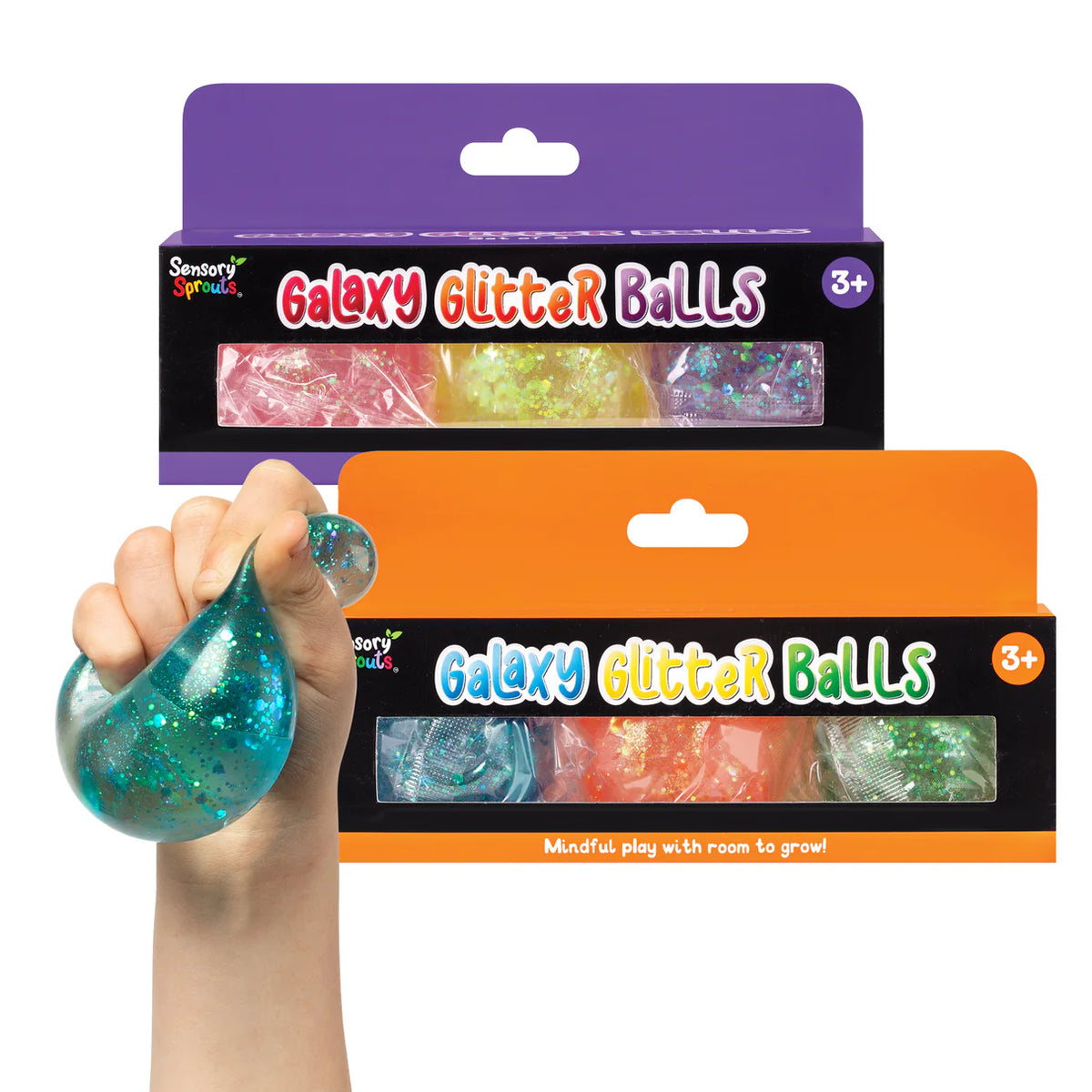 Galaxy Glitter Balls | Sparkly Sensory Fidget Toys – The Sensory Sloth
