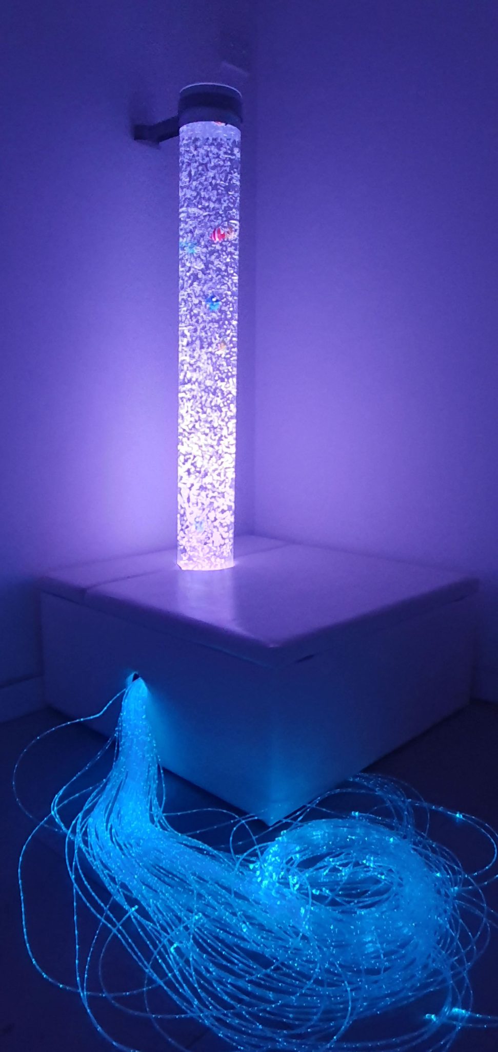 Sensory Bubble Tube Column Water Feature Sensory Room Light