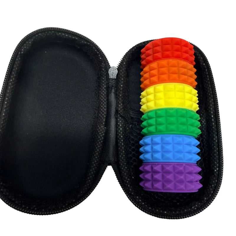 Kaiko MagStak Rainbow Magnetic Fidget - Core & Hive Sensory Tool – The ...