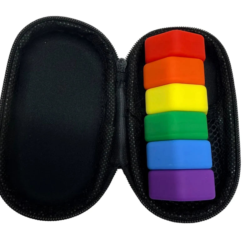 Kaiko MagStak Rainbow Magnetic Fidget - Core & Hive Sensory Tool – The ...