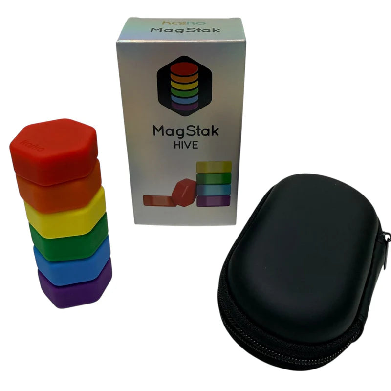 Kaiko MagStak Rainbow Magnetic Fidget - Core & Hive Sensory Tool – The ...