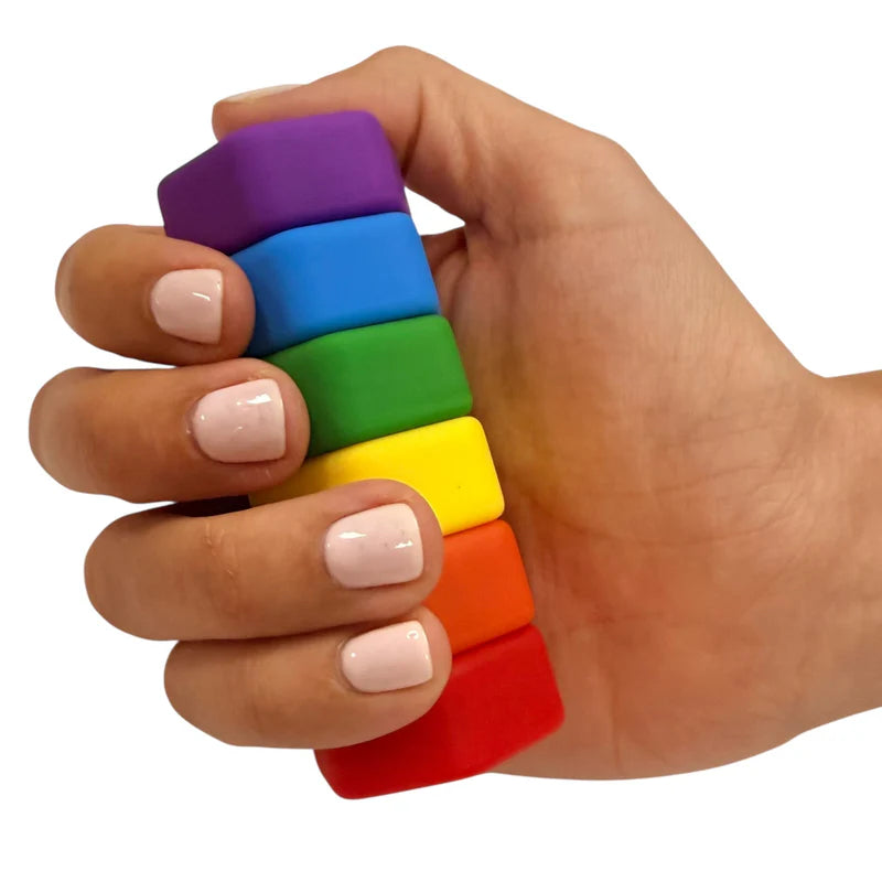 Kaiko MagStak Rainbow Magnetic Fidget - Core & Hive Sensory Tool – The ...