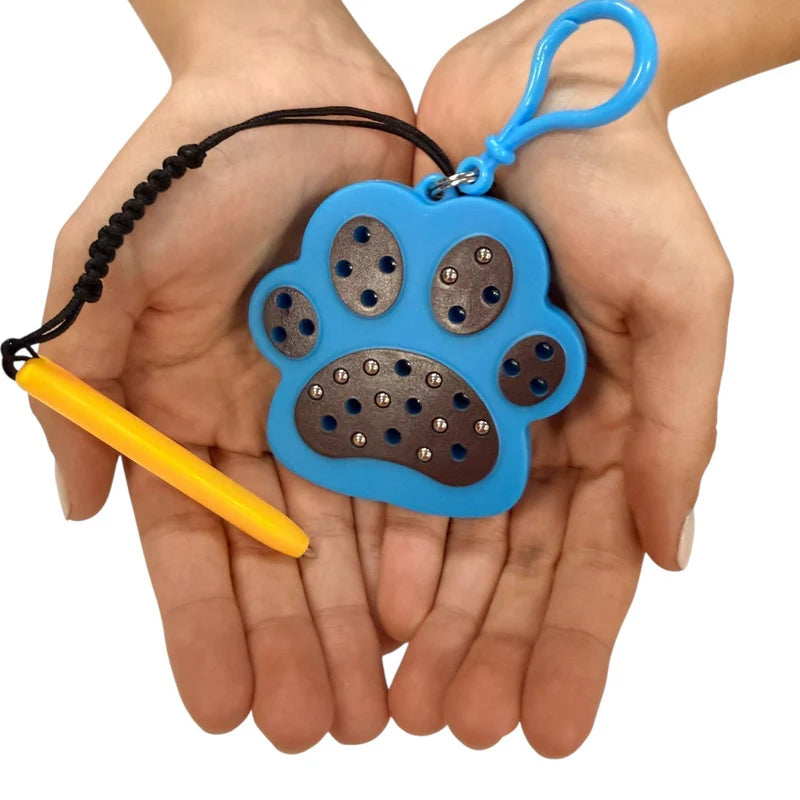 Magnetic Pop Keyring Fidget - Portable Sensory Tool for Focus & Calm ...