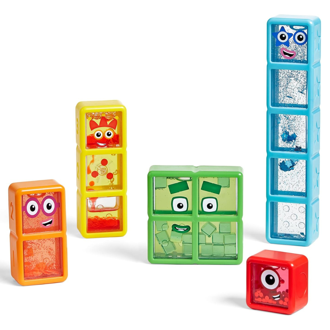 Numberblocks One to Five Sensory Tubes | Calm Down Bottles – The ...