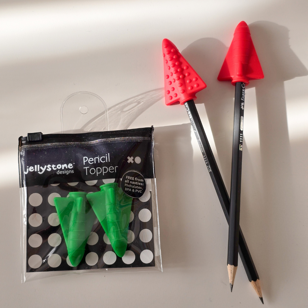 thumbnail image 2 of 20 Pieces Chewable Pencil Toppers Chew Tubes For Kids Silicone Chewy Pencil Toppers Sensory Oral 2 of 11