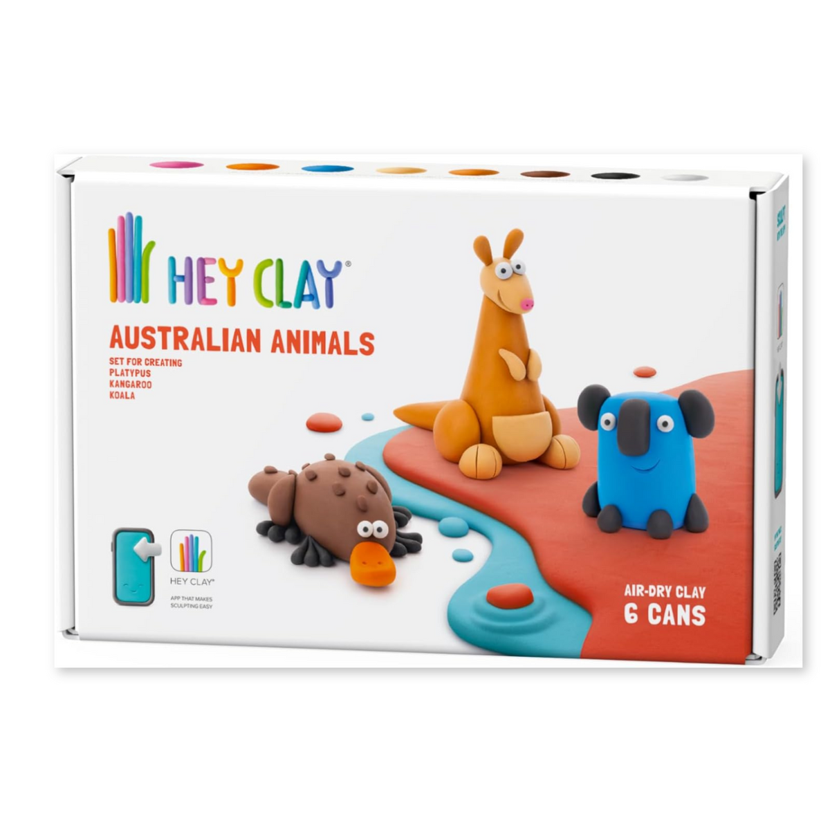 Hey Clay | Air Dry Clay Australian Animals | Sensory Toys Australia ...