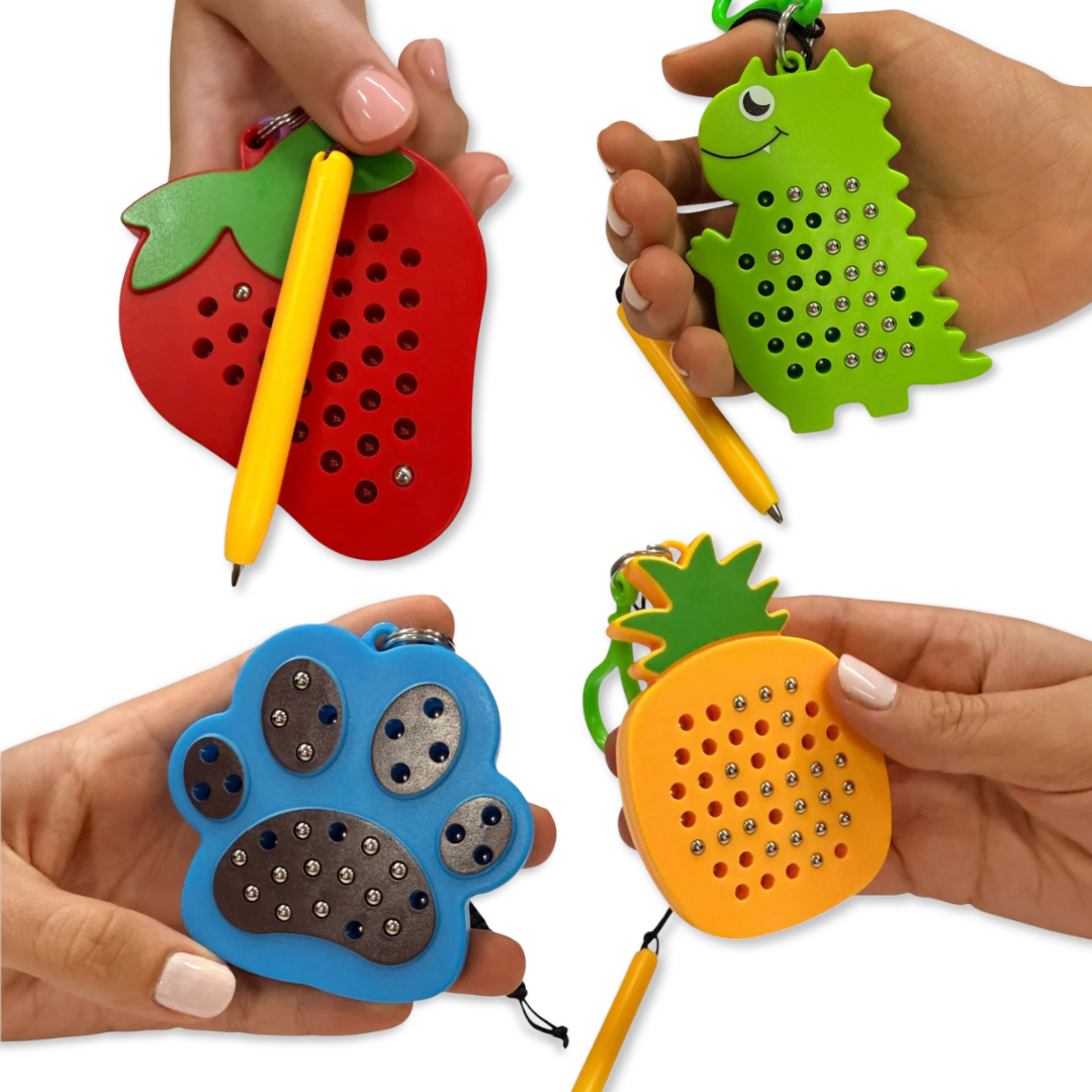 Magnetic Pop Keyring Fidget - Portable Sensory Tool for Focus & Calm ...