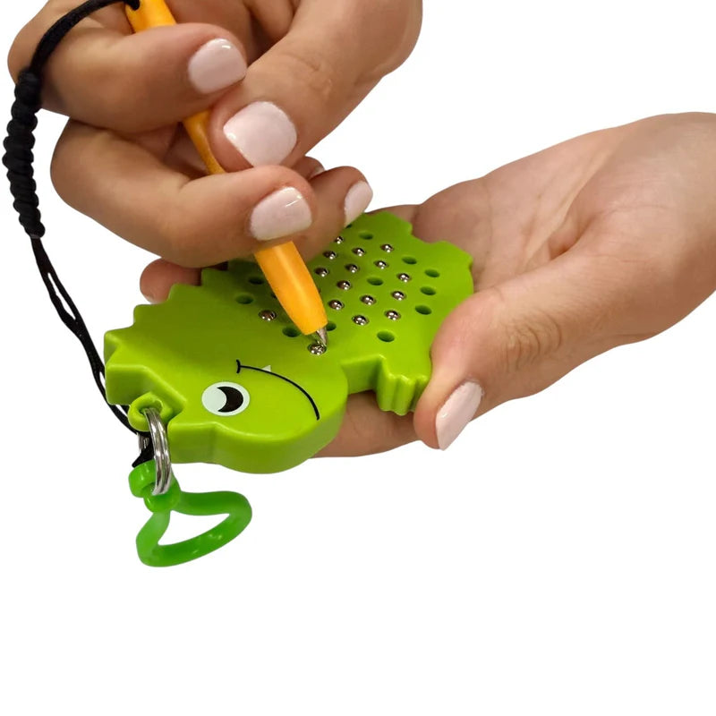 Magnetic Pop Keyring Fidget - Portable Sensory Tool for Focus & Calm ...