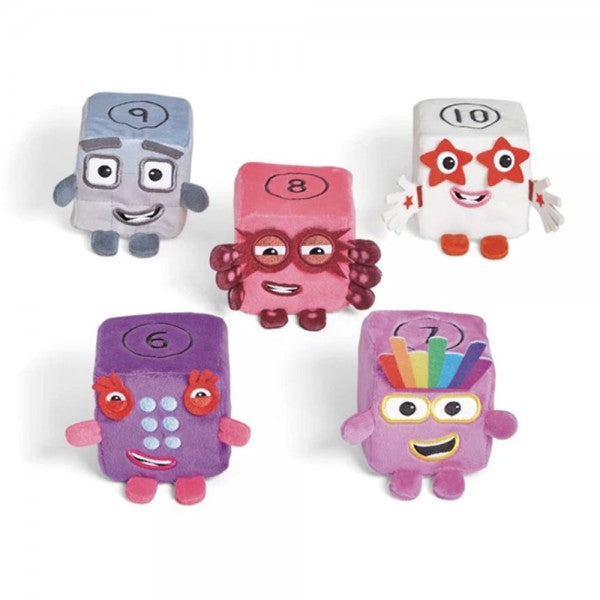 Number Blocklets Numberblocks Mini Blocklets 1-10 | Soft Plush Maths Learning Set – The ...