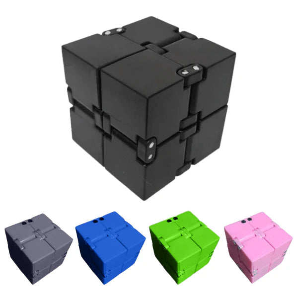 Infinity Cube Fidget Toy | Sensory Stress Relief | ADHD Autism Focus ...