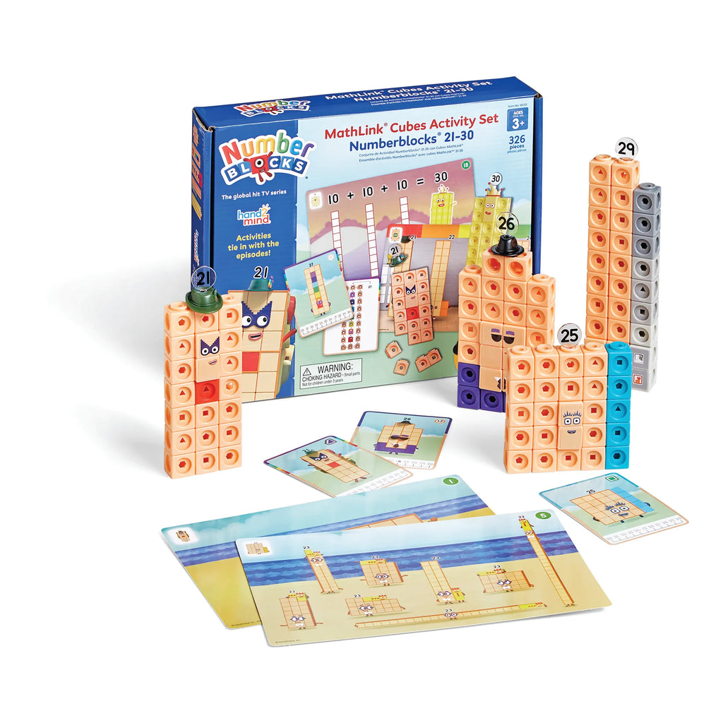 Numberblocks Cubes 21-30 Activity Set | Hands-On Maths Learning Toy ...