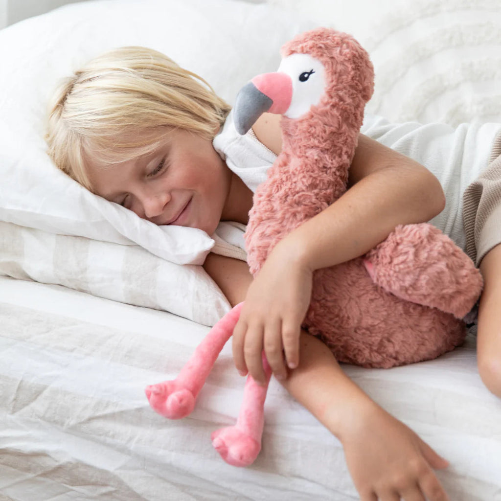 Mindful & Co Francesca The Weighted Flamingo Weighted Flamingo Toy for Kids |Emotional Regulation Deep Pressure Toy