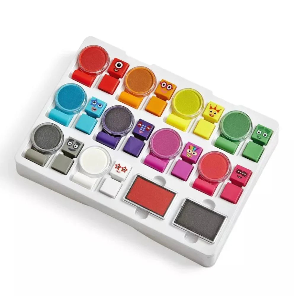 Numberblocks Stampoline Park Activity Set | Maths Stamps & Washable Ink ...