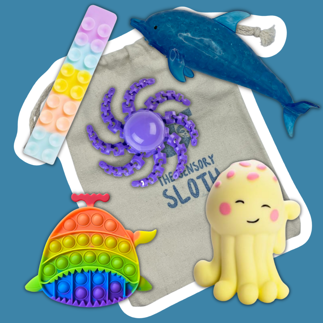 Fidget Toy Kit Under the Sea Fidget toy Pack Australia Sensory