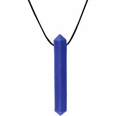 ARK Dark Blue Standard Chewable Gem Necklace- ARK's Krypto-Bite®