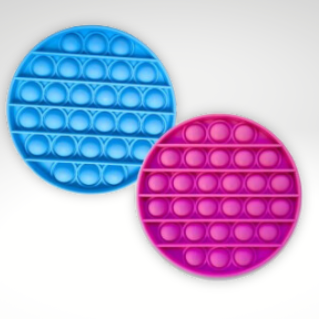 Bensons Circle Pop It Fidget- Assorted Colours Circle Pop It Fidget | Pop It Fidget Toy Shop Australia