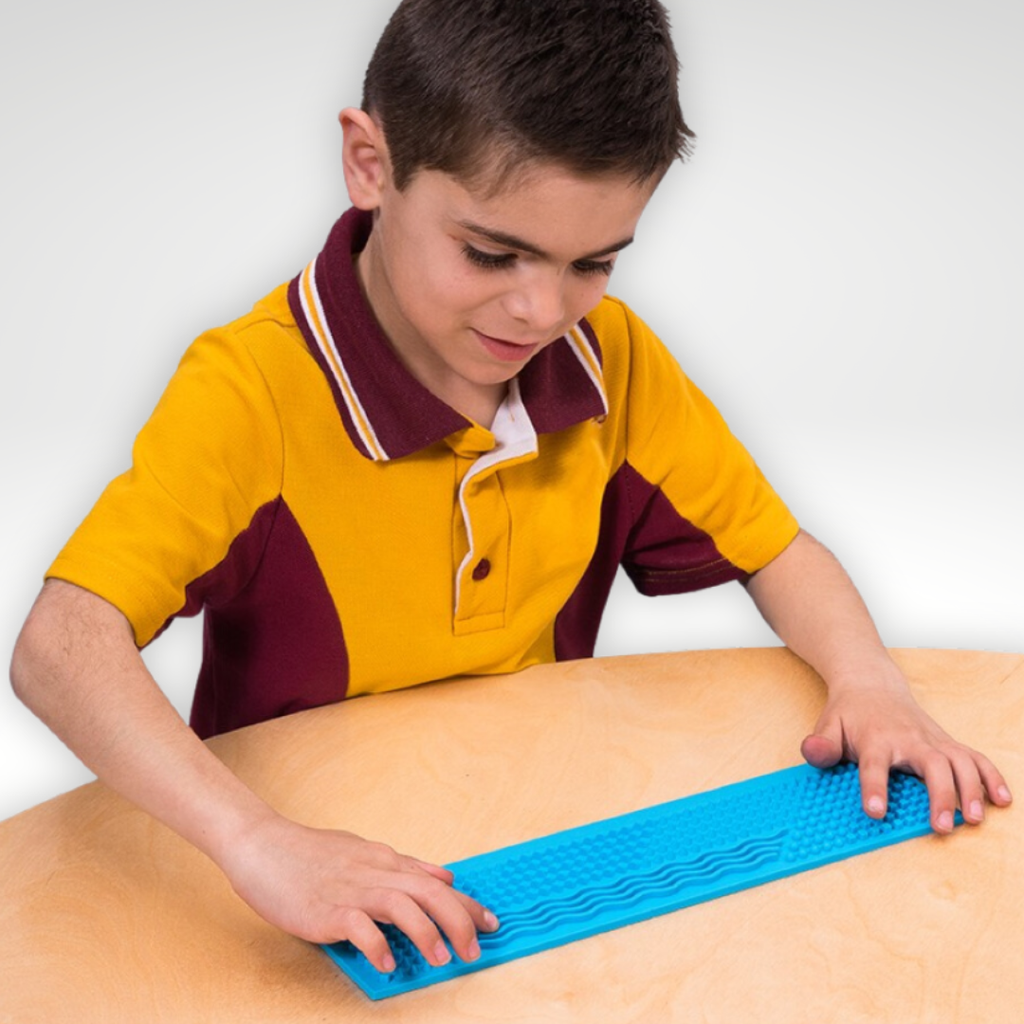 Elizabeth Richards Tactile Fidget School Ruler Tactile Fidget School Ruler | Quiet School Fidget Toys for Kids 