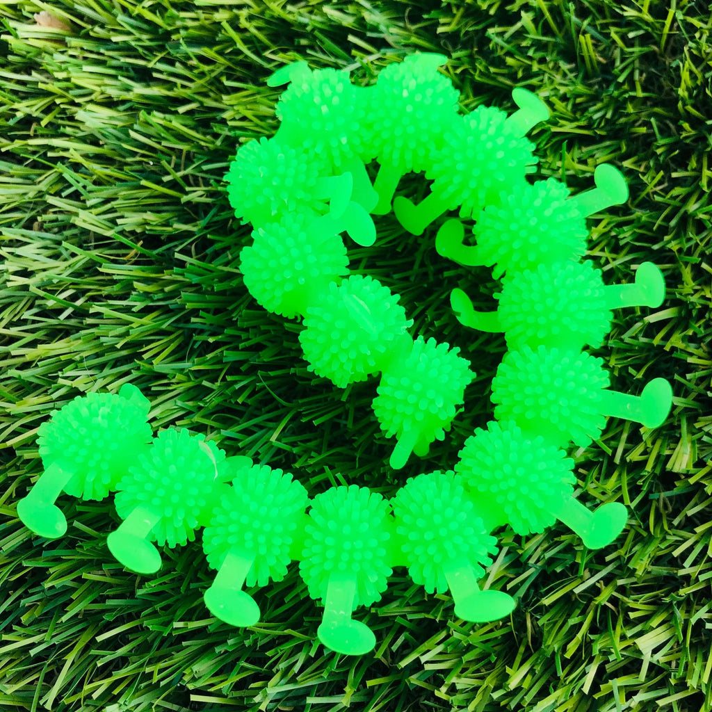 Kaiko Green Stretchy Fidget Sensory Caterpillars Stretchy Fidget Sensory Caterpillars | Fidget Toy Shop Australia 