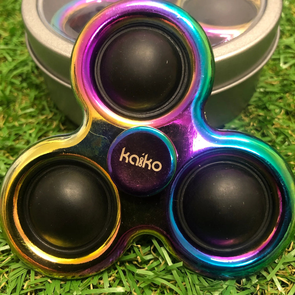 Kaiko Oil Slick Premium Pop It Metal Spinner – Strong Resistance