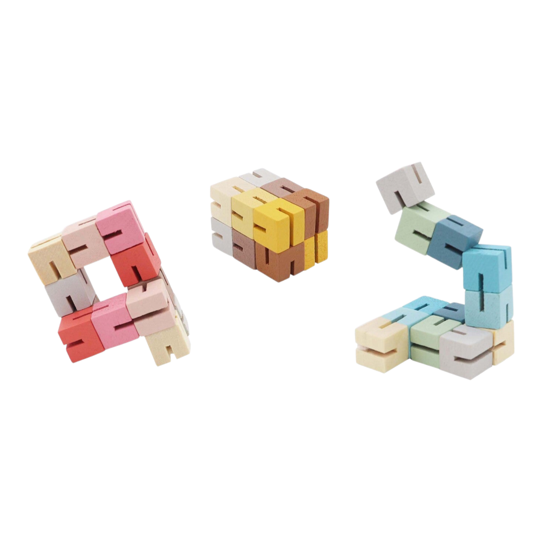 Twist Lock Fidget Blocks Sensory Fidget Toy Store Australia