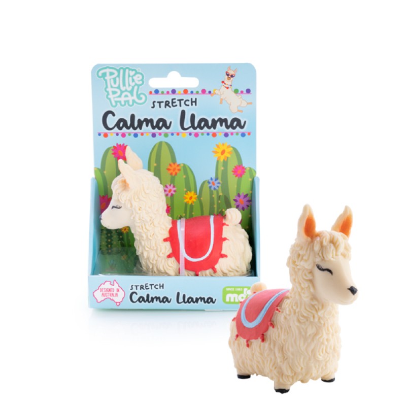 Pullie Pal Stretch Calma Llama Fidget Toy | Fidget Toy Shop Australia ...