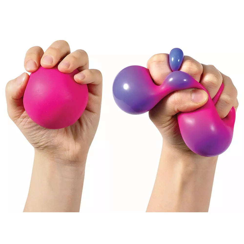 Schylling Pink/Purple Fidget Sensory Stress Ball- Colour Changing Nee-Doh