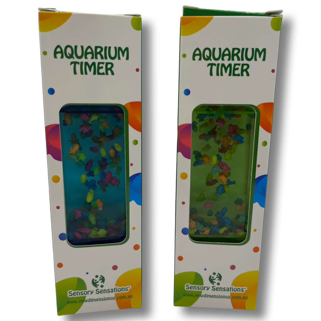 Sensory Sensations Aquarium Liquid Sensory Timer Aquarium Liquid Timer | Sensory Toy Shop Australia | Calm Corner 