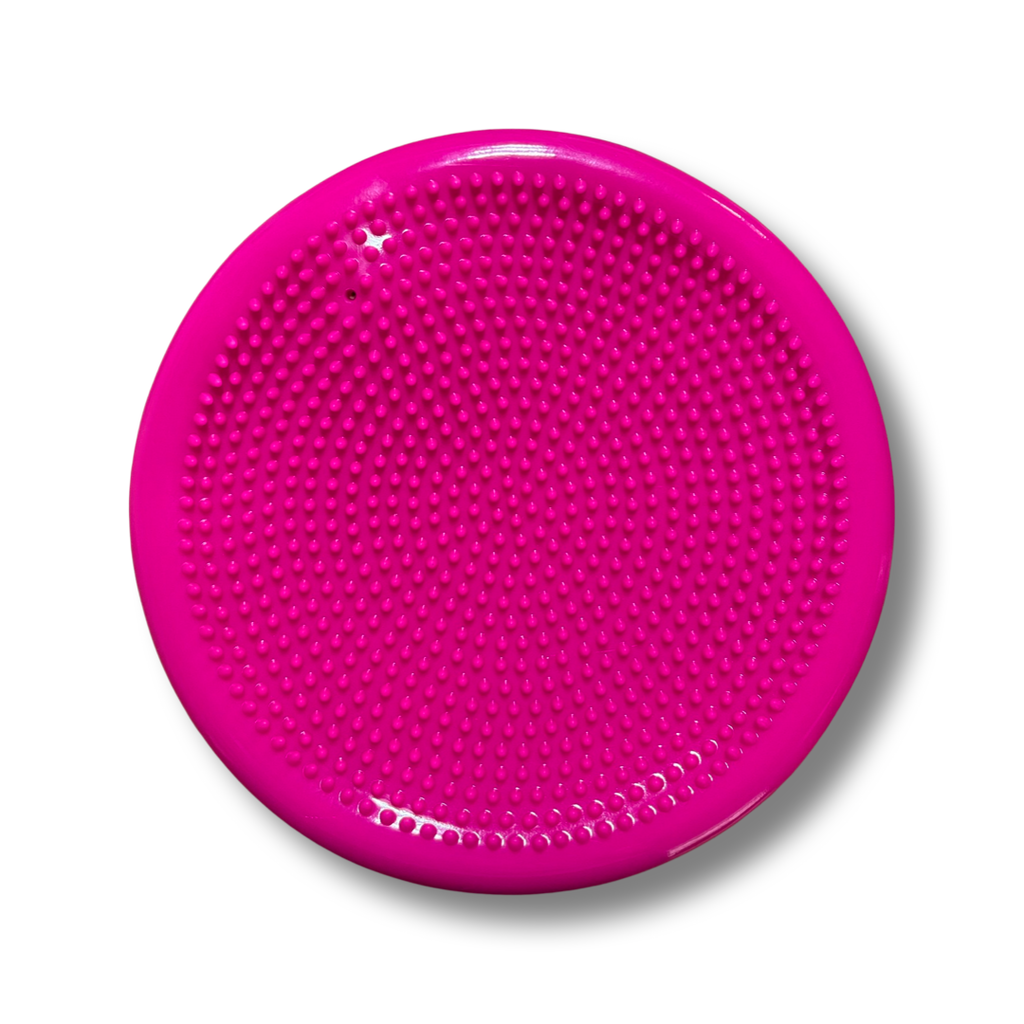 Sensory Sensations Pink Tactile Wriggle Wobble Cushion with Free Hand Pump Tactile Wobble Cushion | Wriggle Cushion | Sensory Toy Shop Australia 