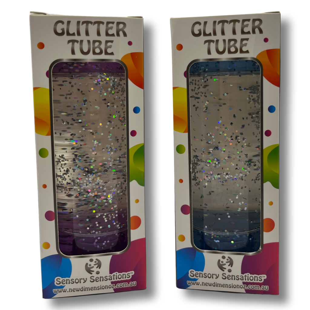 Sensory Sensations Silver Glitter Sensory Liquid Drip Timer Silver Glitter Sensory Liquid Drip Timer | Sensory Toy Shop Australia 