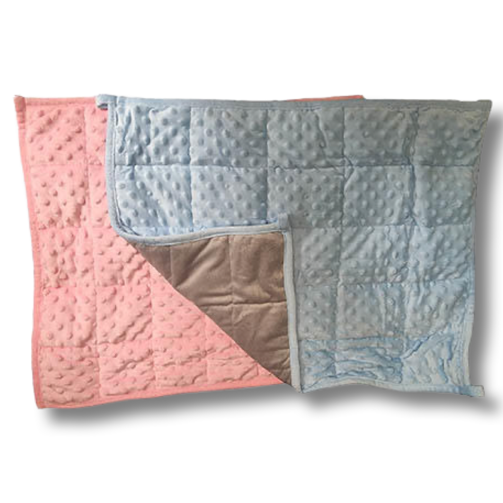 Sensory Sensations Weighted Lap Pad Blanket Pink or Blue 2.5 kg Weighted Lap Blanket 2.5kg |Weighted Toys |Sensory Tool Shop Australia