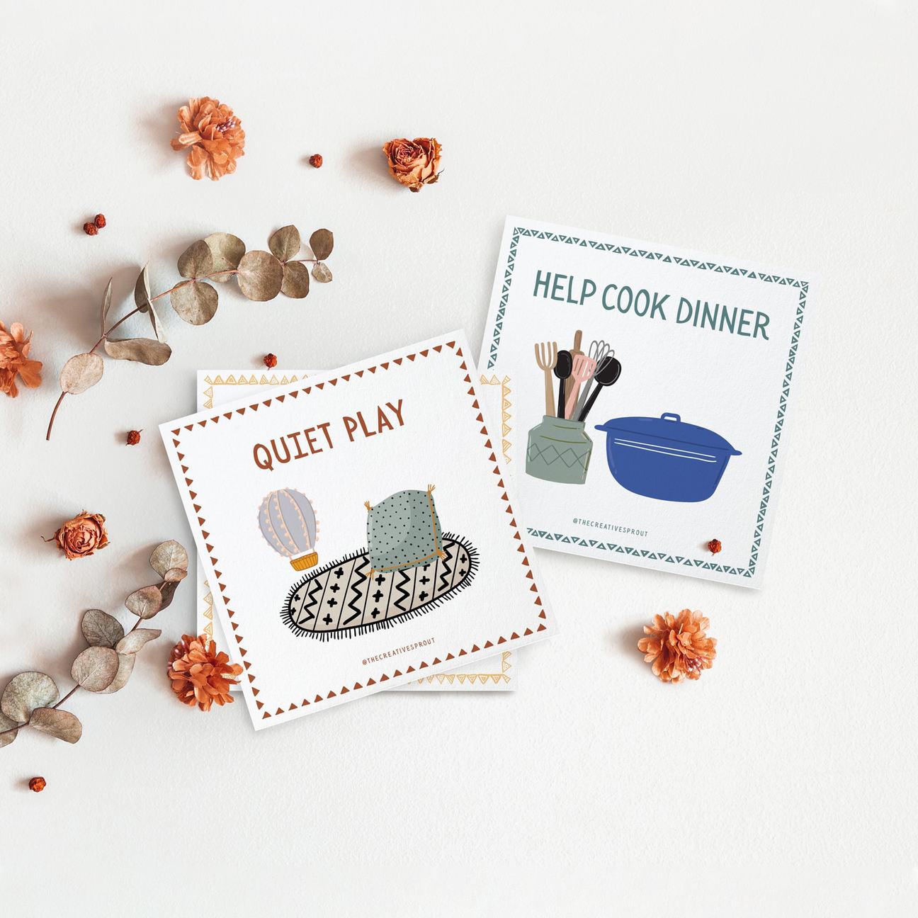Shopping Routine Cards Daily Routine Cards for kids | Transition cards | Kids planner – The ...