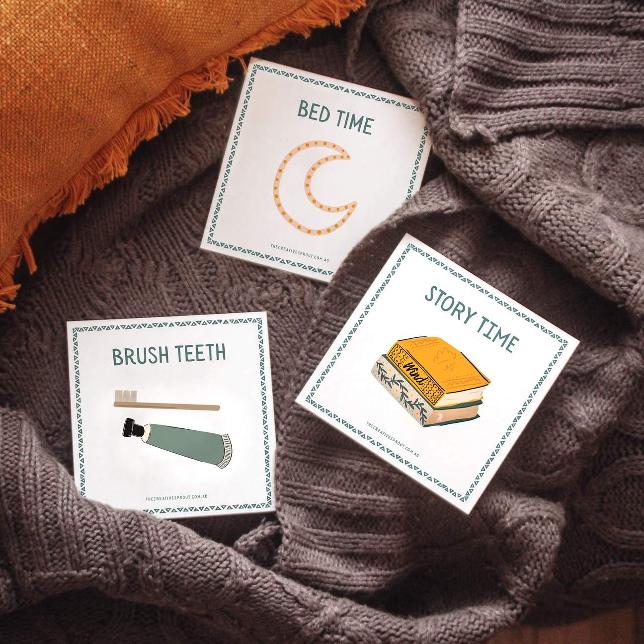 Send Routine Cards Daily Routine Cards for kids | Transition cards | Kids planner – The ...