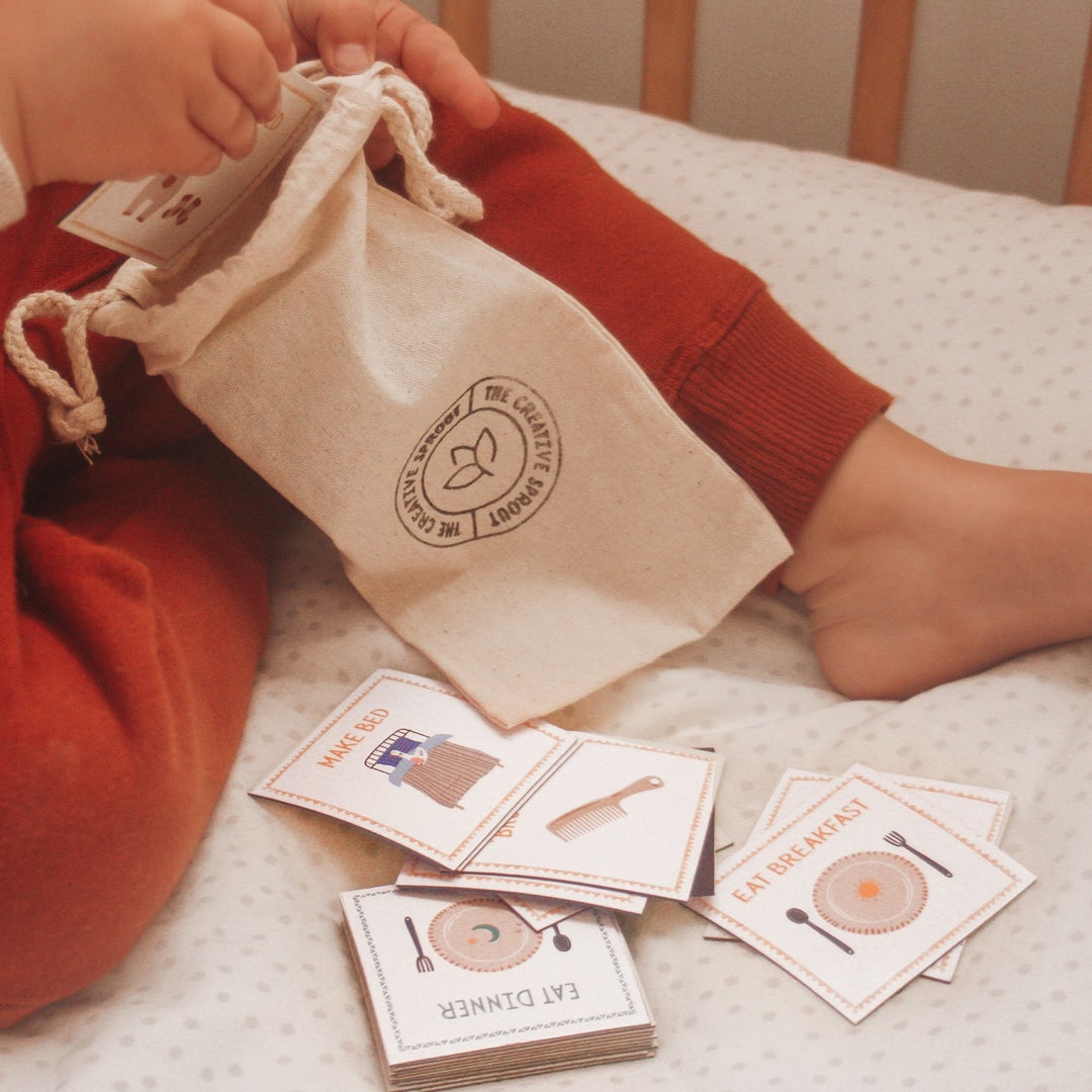 Magnetic Routine Cards for Kids | Childrens Morning Routine Helper ...