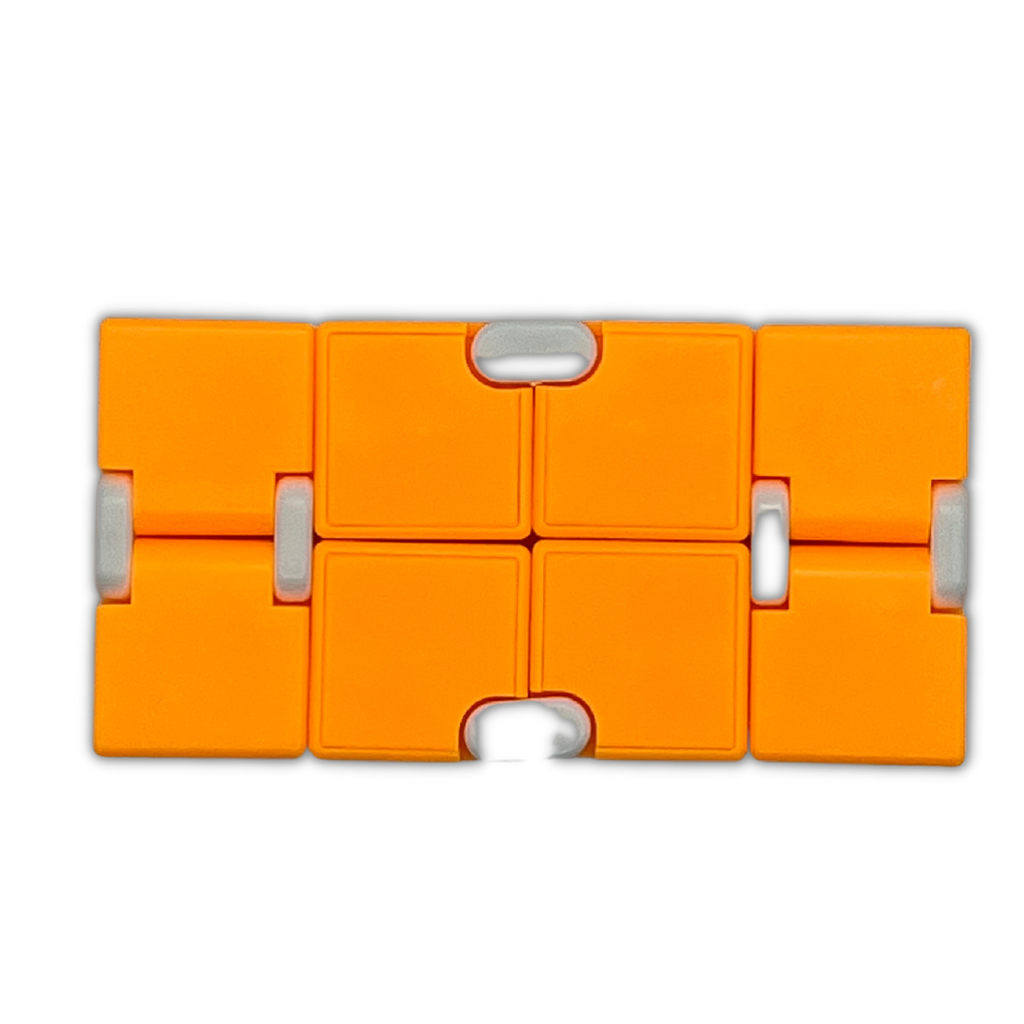 The Sensory Sloth Orange Infinity Fidget Cube Infinity Fidget Cube | Fidget Toy Shop Australia | Sensory Toy 