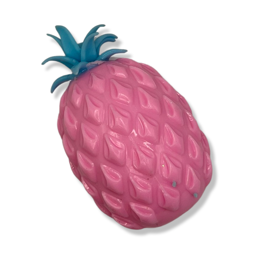The Sensory Sloth Pink Squeeze & Squish Pineapple Bead Fidget Toy Squeeze & Squish Pineapple Fidget Toy | Fidget Toy Shop Australia 