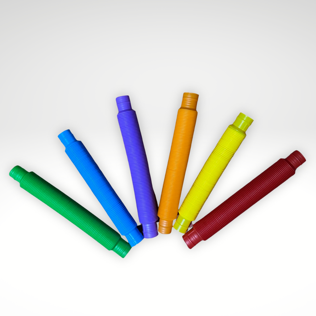 The Sensory Sloth Pull-Pop Fidget Toy Tubes- 1 piece Pop-Pop It Fidget Toy Tubes | Fidget & Sensory Toy Store Australia