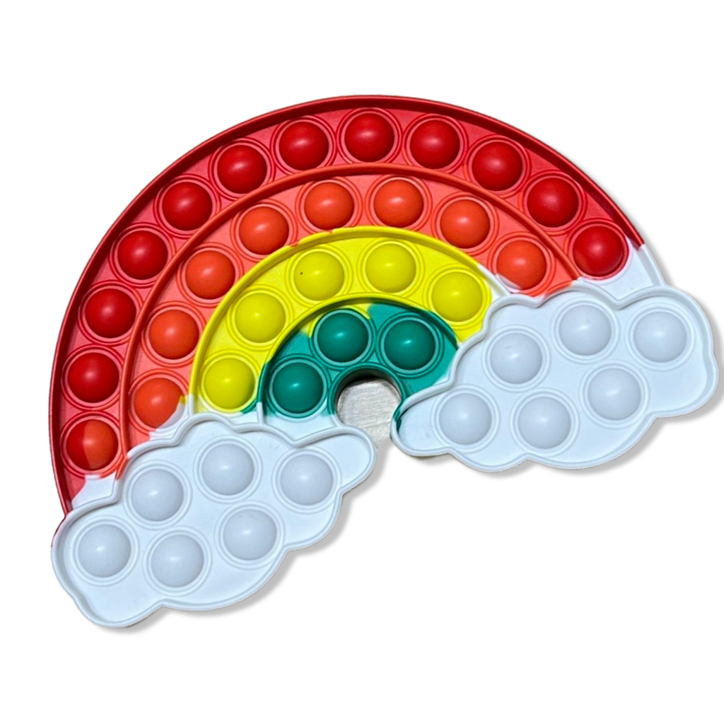 The Sensory Sloth Rainbow Rainbow Pop It- Assorted