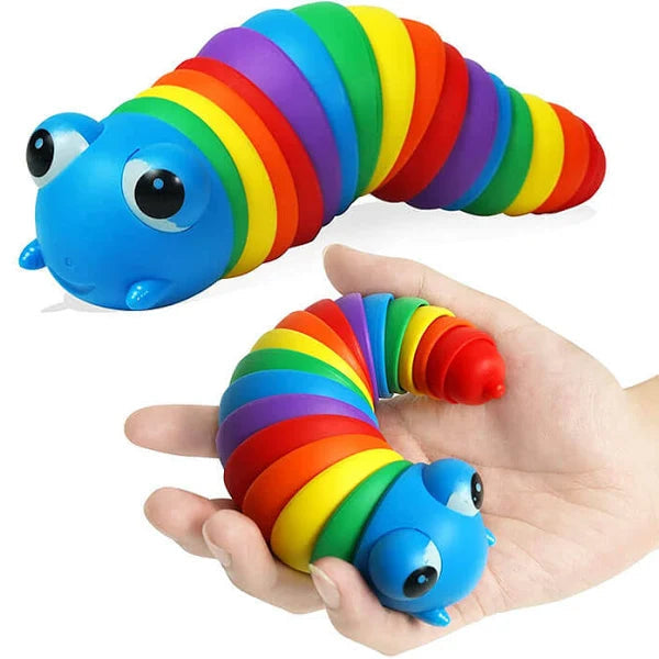 The Sensory Sloth Sensory Fidget Rainbow Caterpillar Sensory Fidget Caterpillar | Fidget Toy Shop Australia | Fidget slug  