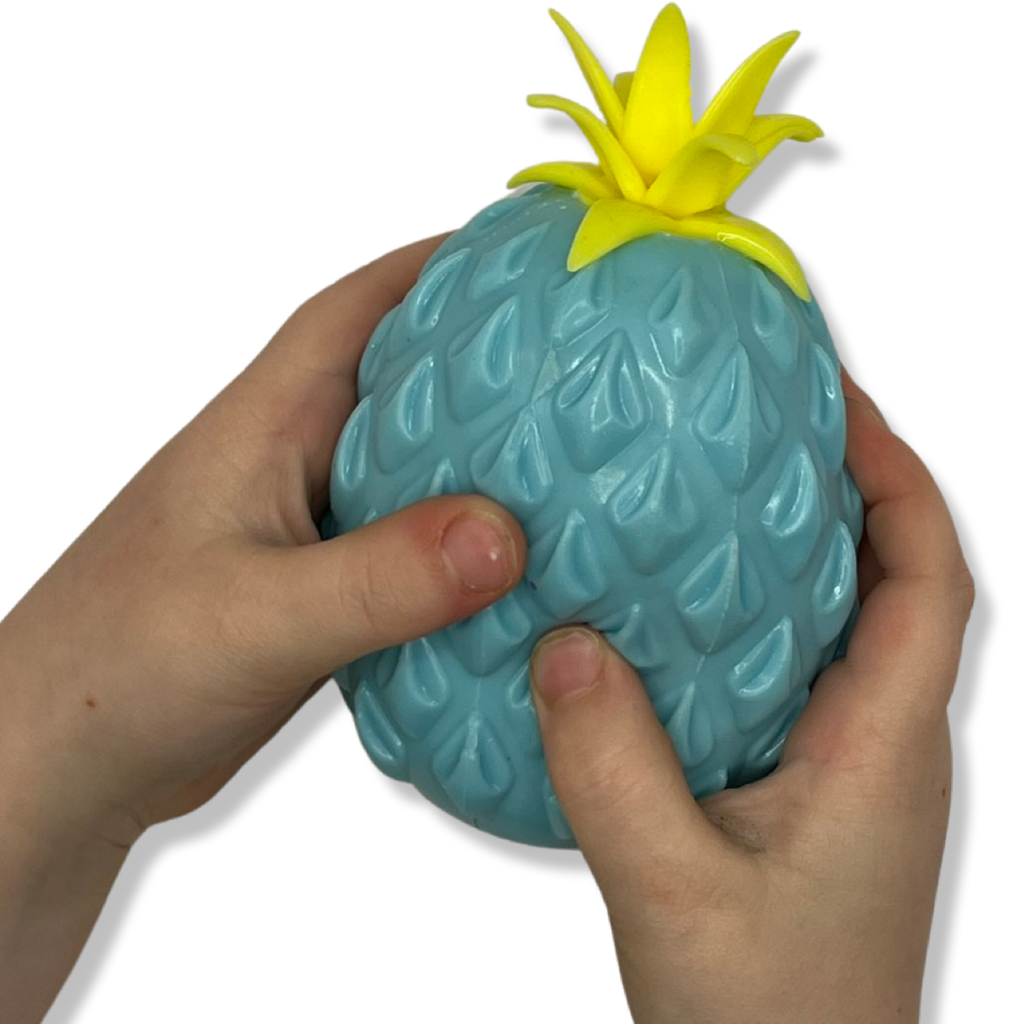 The Sensory Sloth Squeeze & Squish Pineapple Bead Fidget Toy Squeeze & Squish Pineapple Fidget Toy | Fidget Toy Shop Australia 